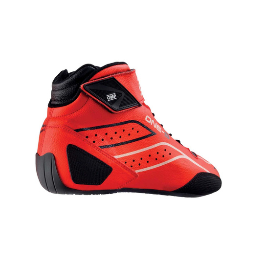 Buty rajdowe OMP ONE-S MY20 czerwone (homologacja FIA)