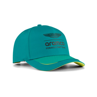 Czapka baseballowa męska zielona Logo Aston Martin F1 2026