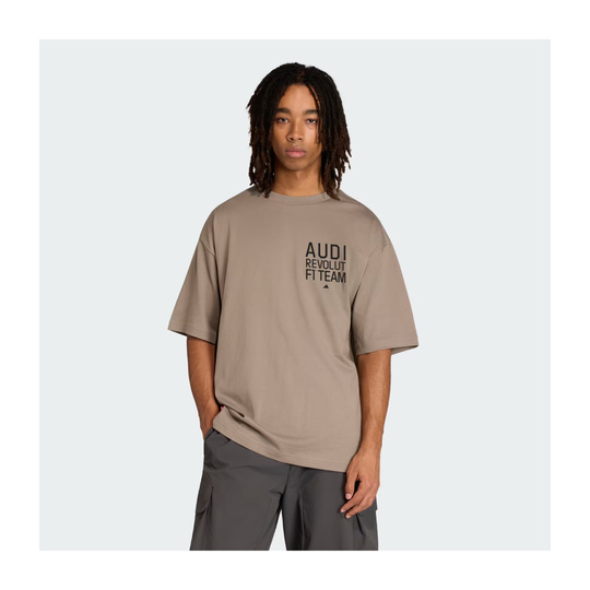 Koszulka t-shirt męska Elevated Graphic brązowa Audi F1 2026