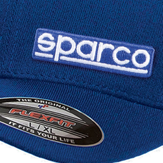 Czapka z daszkiem Flexfit Sparco niebieska