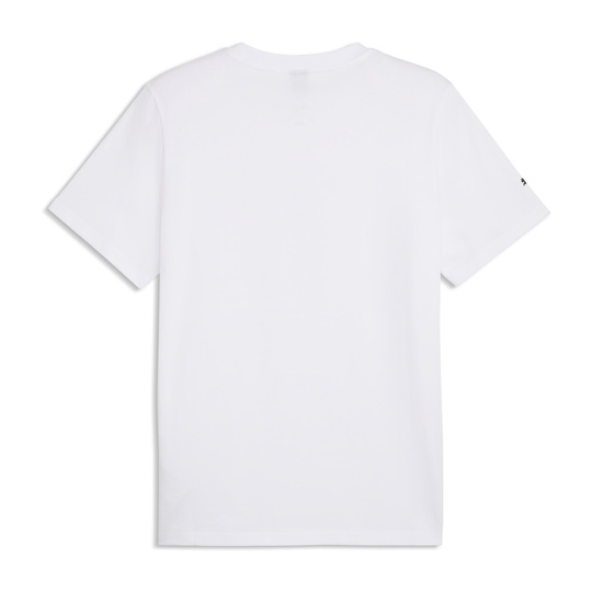 Koszulka T-shirt męska biała Large Logo Scuderia Ferrari F1 2026