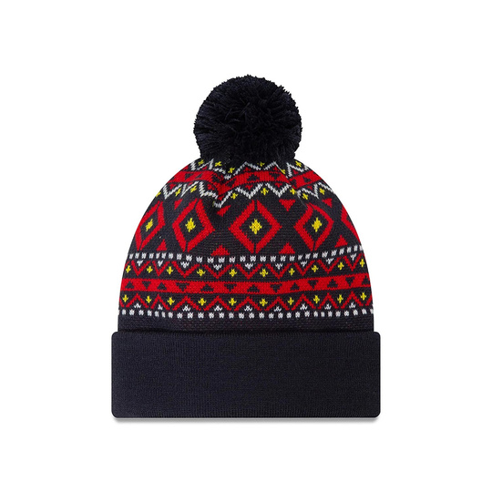 Czapka zimowa męska Bobble navy Red Bull Racing