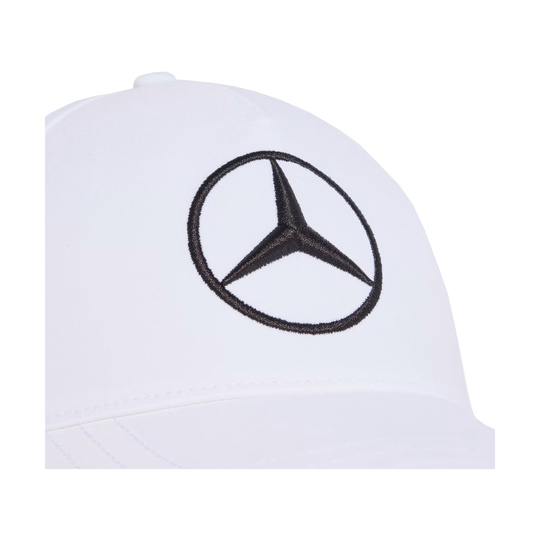 Czapka męska baseballowa biała Team Mercedes AMG F1 2026