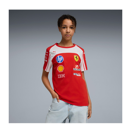 Koszulka T-shirt dziecięca Team Ferrari F1 2026