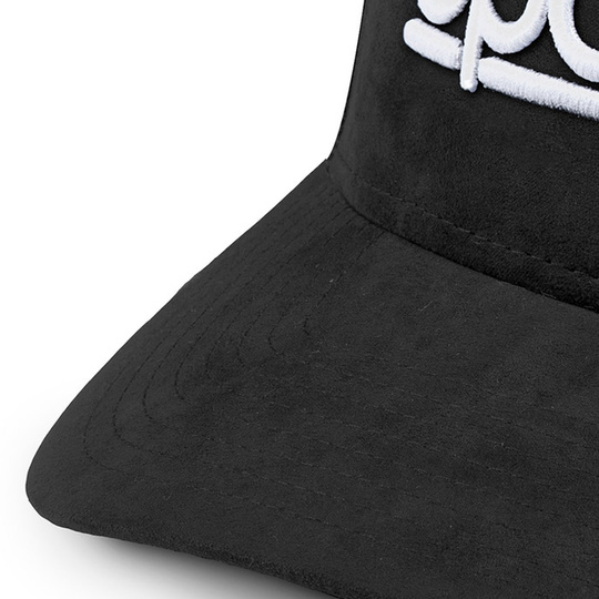 Czapka z daszkiem Suede Sparco czarna