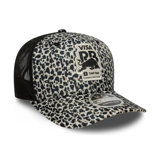 Czapka z daszkiem Leopard Trucker Visa Cash App RB F1 2026 czarna