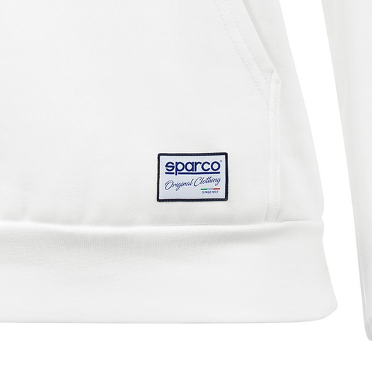 Bluza z kapturem damska Original Sparco biała