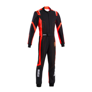 Kombinezon dziecięcy Sparco Thunder czarno-czerwony (FIA) Kombinezon dziecięcy Sparco Thunder czarno-czerwony (FIA)
