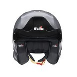 Kask otwarty Stilo Venti TROPHY JET srebrny (FIA-SNELL)