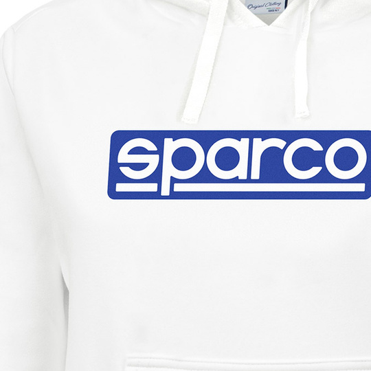 Bluza z kapturem damska Original Sparco biała