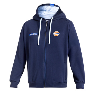 Bluza z kapturem rozpinana Gulf MY25 Sparco granatowa Bluza z kapturem rozpinana Gulf MY25 Sparco granatowa