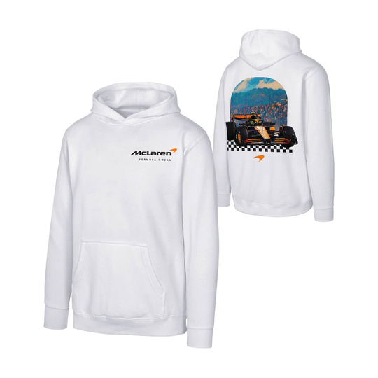 Bluza męska z kapturem Retro McLaren F1 2025