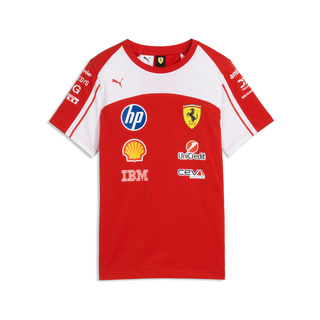 Koszulka t-shirt dziecięca Team Scuderia Ferrari F1 2026 Koszulka t-shirt dziecięca Team Scuderia Ferrari F1 2026