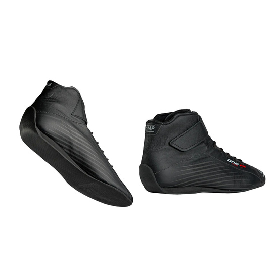 Buty OMP ONE EVO FX Leather czarne (FIA)