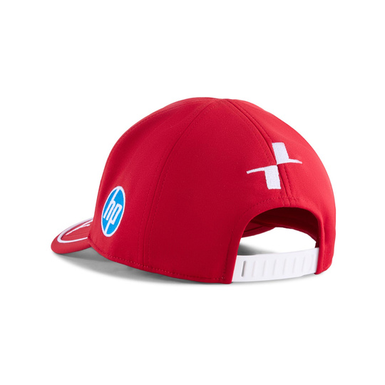 Czapka baseballowa męska czerwona Leclerc Team Ferrari F1 2025