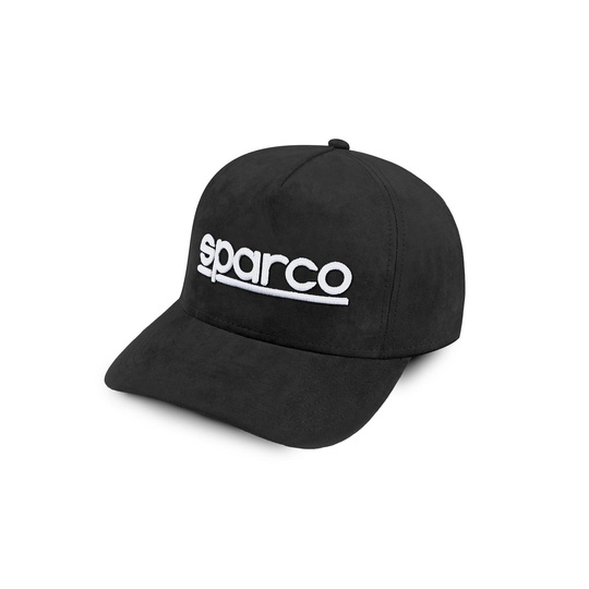 Czapka z daszkiem Suede Sparco czarna