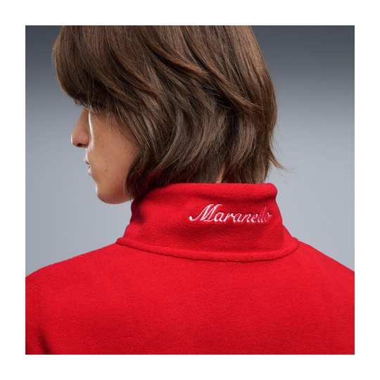 Bluza męska 1/4 Zip czerwona Scuderia Ferrari F1 2026