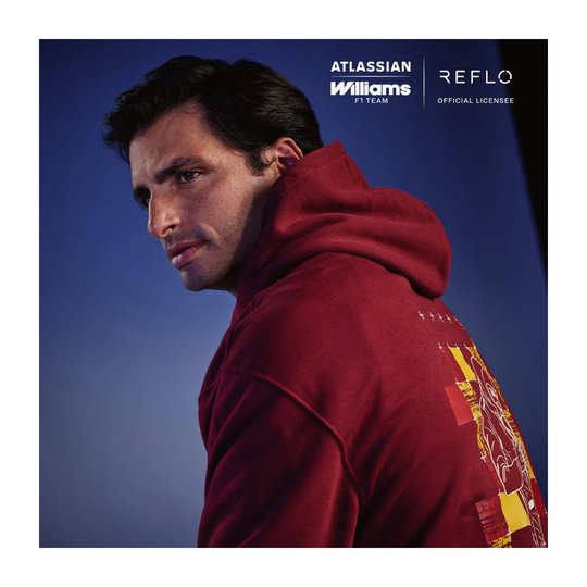 Bluza z kapturem Carlos Sainz Drivers Williams F1 2026