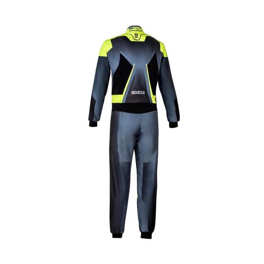 Kombinezon kartingowy Sparco Prime K 8877-2022 czarno-żółty (FIA)