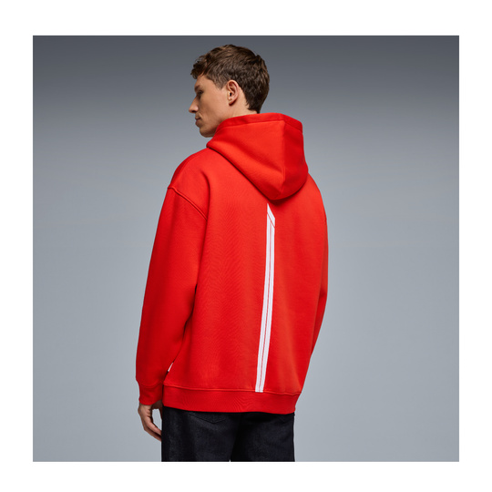 Bluza męska z kapturem Racing Line czerwona Formula 1 2026