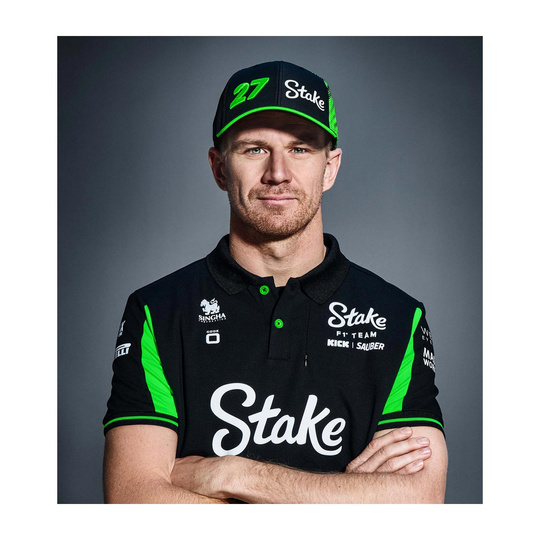 Czapka baseballowa męska Hulkenberg Stake F1 Kick Sauber 2025