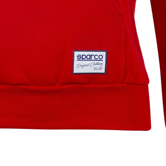 Bluza z kapturem damska Frame Sparco czerwona