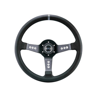Kierownica sportowa Sparco L777 PIUMA skóra