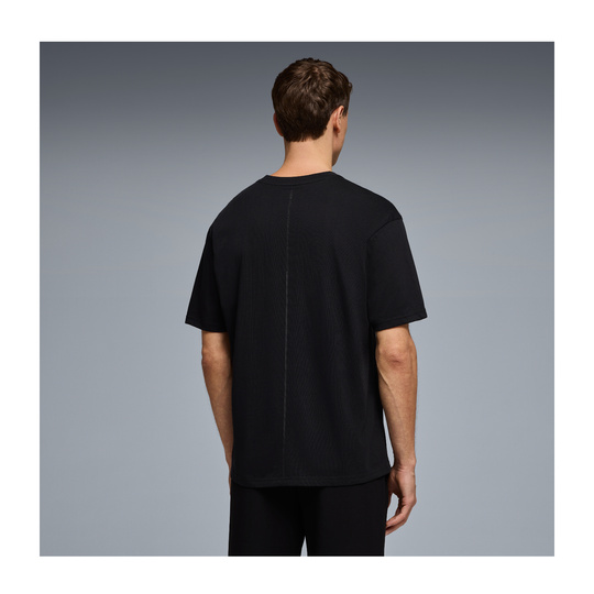 Koszulka t-shirt męska czarna Stealth Logo Aston Martin F1 2026
