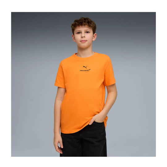 Koszulka t-shirt dziecięca Small Logo McLaren F1 2026 pomarańczowa