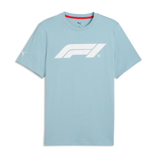 Koszulka T-shirt męska Logo niebieska Formula 1 2026