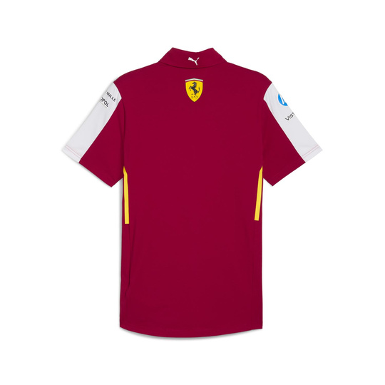 Koszulka polo męska Team AF Corse Ferrari 2025