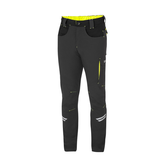 Spodnie Light Tech Sparco szare/żółte