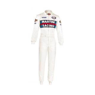 Kombinezon wyścigowy Sparco MARTINI RACING biały (homologacja FIA)