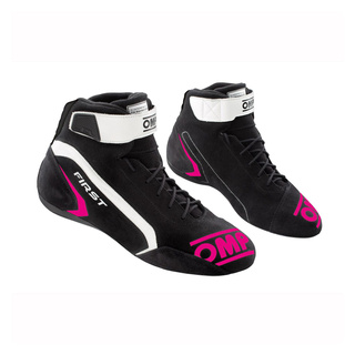 Buty OMP First MY21 czarne/różowe (FIA) Buty OMP First MY21 czarne/różowe (FIA)
