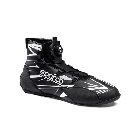 Buty kartingowe Sparco K-RAPID WP 8877-2022 czarne (FIA)