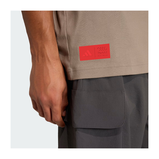Koszulka t-shirt męska Elevated Graphic brązowa Audi F1 2026