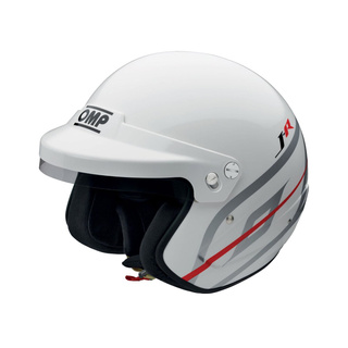 Kask OMP J-R biały (FIA) Kask OMP J-R biały (FIA)