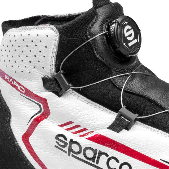 Buty Sparco Rapid Rotor białe (FIA)