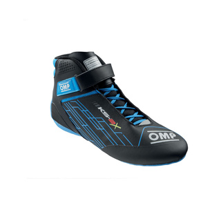 Buty dziecięce OMP KS-2X czarne/niebieskie (FIA) Buty dziecięce OMP KS-2X czarne/niebieskie (FIA)