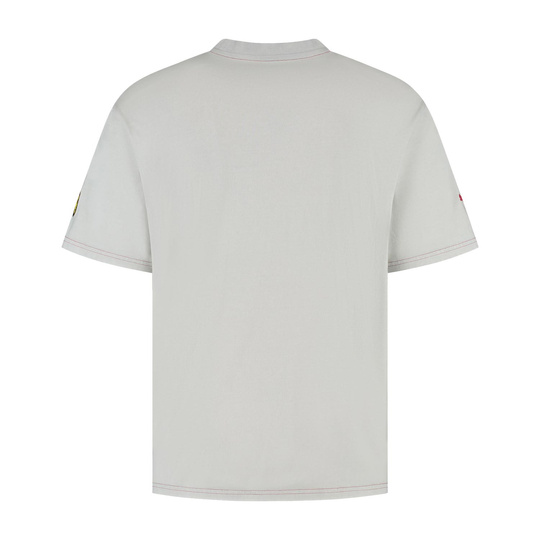 Koszulka T-shirt męska szara Graphic Ferrari F1 2025
