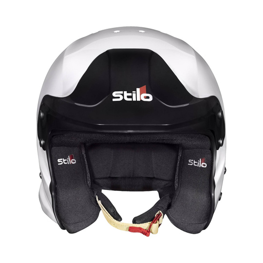 Kask Stilo Venti4 Trophy Jet Composite Hans biały (FIA)