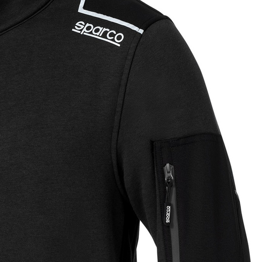 Bluza rozpinana Tech Sparco czarna/szara