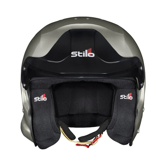 Kask Stilo Venti4 Trophy Jet Composite srebrny (FIA)