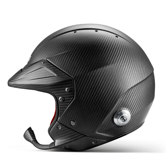 Kask otwarty Sparco Flux RJ-i CARBON czerwony (FIA)