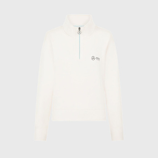 Bluza damska 1/4 Zip Relaxed Fit Off-White Mercedes AMG F1 2024