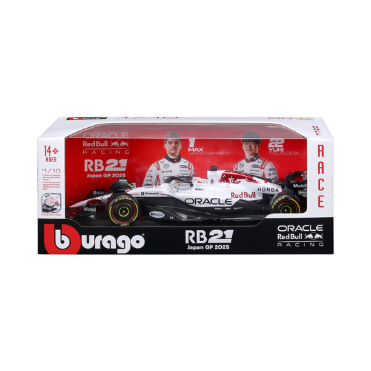 Model bolidu Max Verstappen 1/18 RB21 Japan GP Red Bull Racing F1