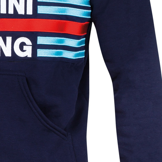 Bluza z kapturem Martini Racing Sparco granatowa