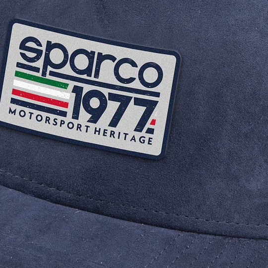 Czapka z daszkiem Trucker Sparco granatowa