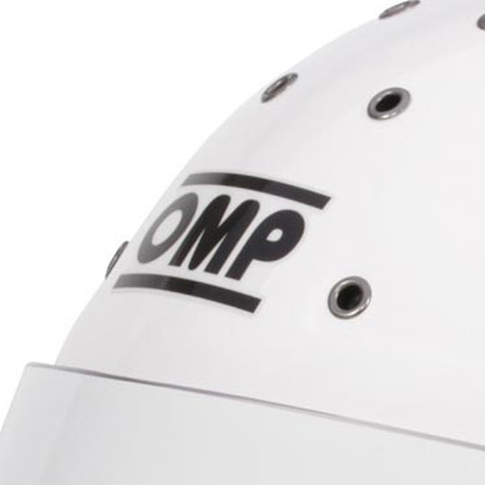 Kask OMP GP-R MY22 biały (FIA)