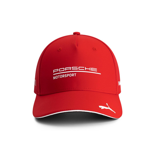 Czapka baseballowa męska Team czerwona Porsche Motorsport 2025